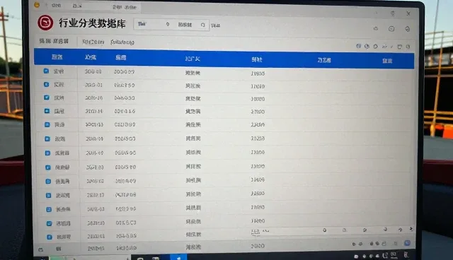 资料整理中的行业分类信息应用与流程优化